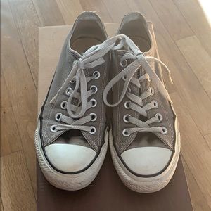 Converse Gray Low Top All Stars